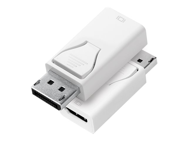 LogiLink - Videoadapter - DisplayPort männlich zu HDMI weiblich - weiß