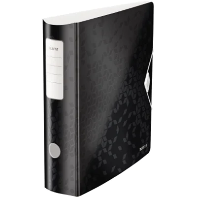 Leitz Ordner Active WOW 82mm DIN A4 Werkstoff: Polyfoam schwarz