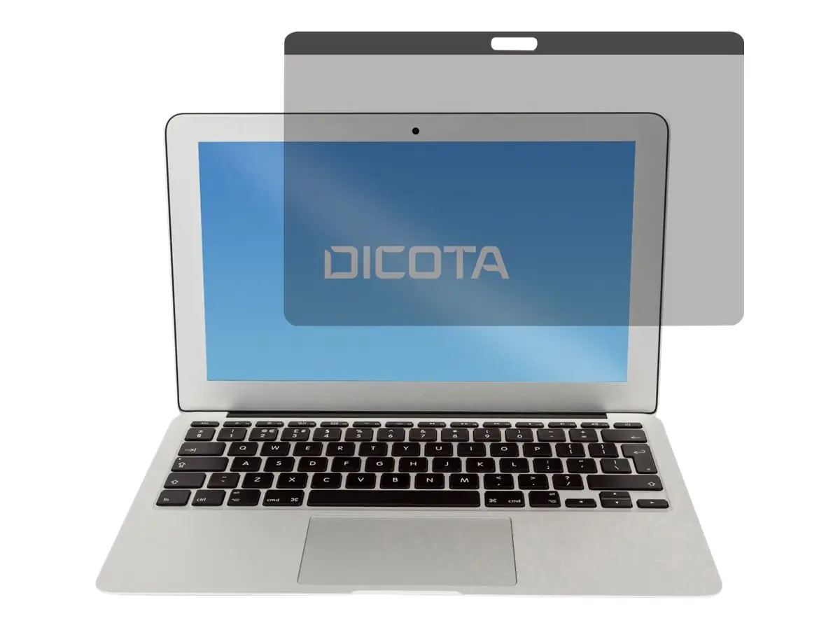 Dicota Secret - Blickschutzfilter für Notebook - 2-Wege - entfernbar - magnetisch - 33 cm (13") - Schwarz - für Apple MacBook Air 13.3" (Early 2014, Early 2015, Late 2010, Mid 2011, Mid 2012, Mid 2013, Mid 2014, Mid 2017); MacBook Pro 13.3" (Early 2013, E