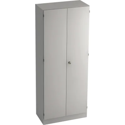 Hammerbacher Flügeltürenschrank V6100/5/5/SG 5OH grau/grau