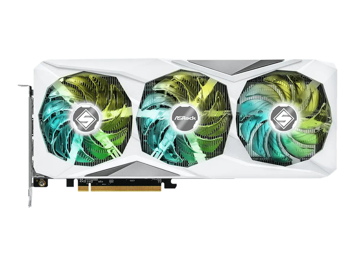 ASRock Steel Legend Radeon RX 7600 XT 16GB OC - Grafikkarten - Radeon RX 7600 XT - 16 GB GDDR6 - PCIe 4.0 x8 - HDMI, 3 x DisplayPort - Box