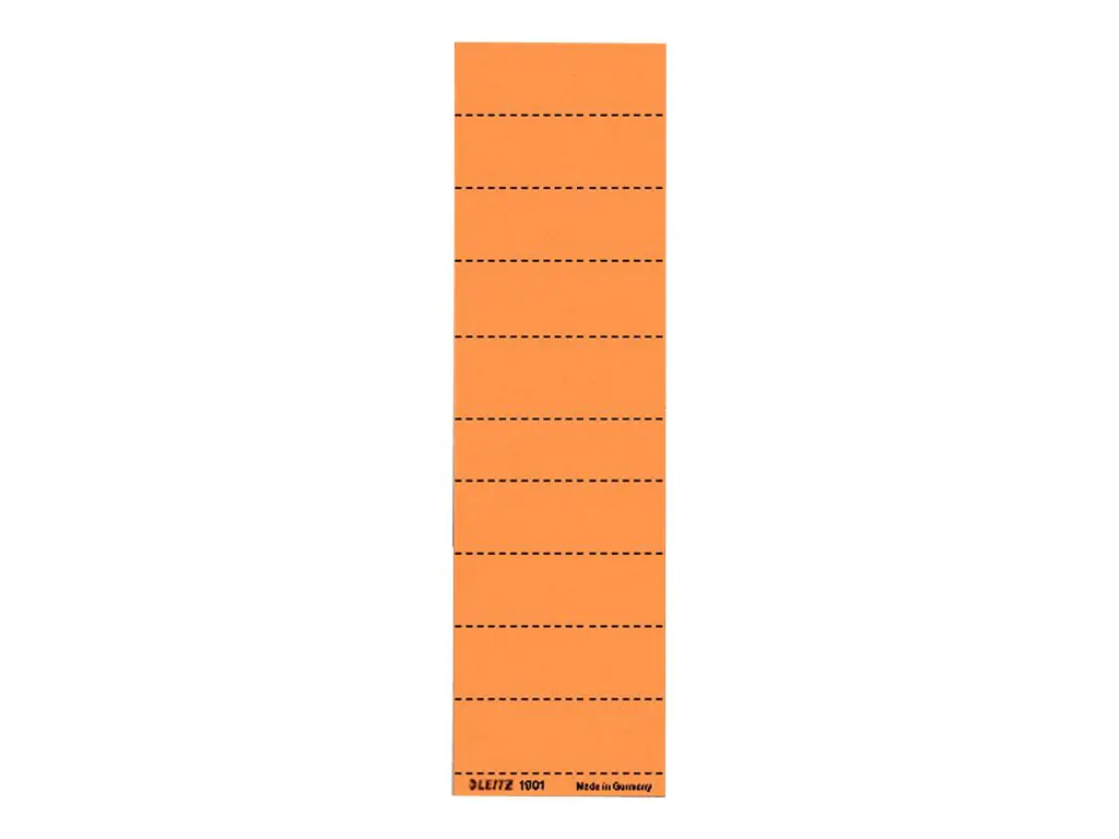 Esselte Leitz Ordneretiketten - mit Register - orange 19010045