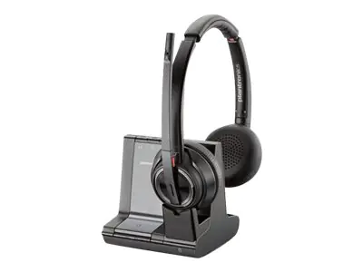 Poly Savi 8200 Series W8220/A - Headset - On-Ear - DECT / Bluetooth - kabellos - aktive Rauschunterdrückung
