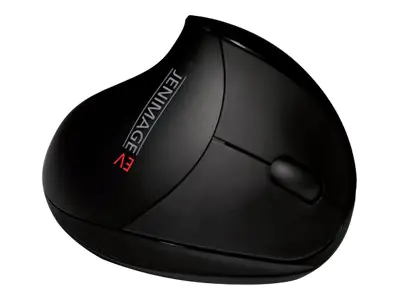 JENIMAGE EV - Vertical mouse - ergonomisch - 5 Tasten - kabellos - kabelloser Empfänger (USB)