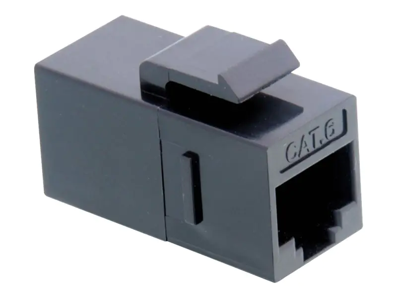 VALUE - Modularer Einschub (Kopplung) - CAT 6e - UTP - RJ-45 - Schwarz