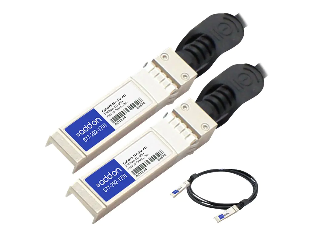 AddOn 3m Arista Compatible SFP+ DAC - 10GBase Direktanschlusskabel - SFP+ (M)