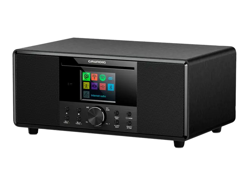 Grundig DTR 7000 - Audiosystem - 32 Watt (Gesamt) - Schwarz