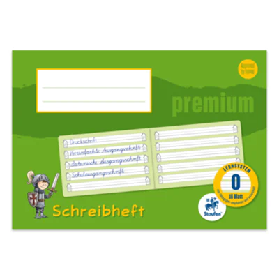 Staufen Schreiblernheft Premium DIN A5 quer liniert 0 90g/m² 16 Bl. Staufen Schreiblernheft Premium DIN A5 quer liniert 0 90g/m² 16 Bl.