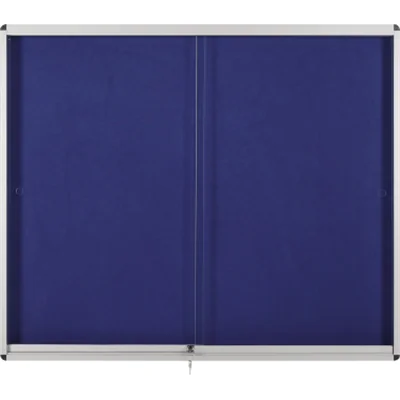 Bi-office Schaukasten VT690207160 Innenbereich 92,6x66,1cm Filz blau