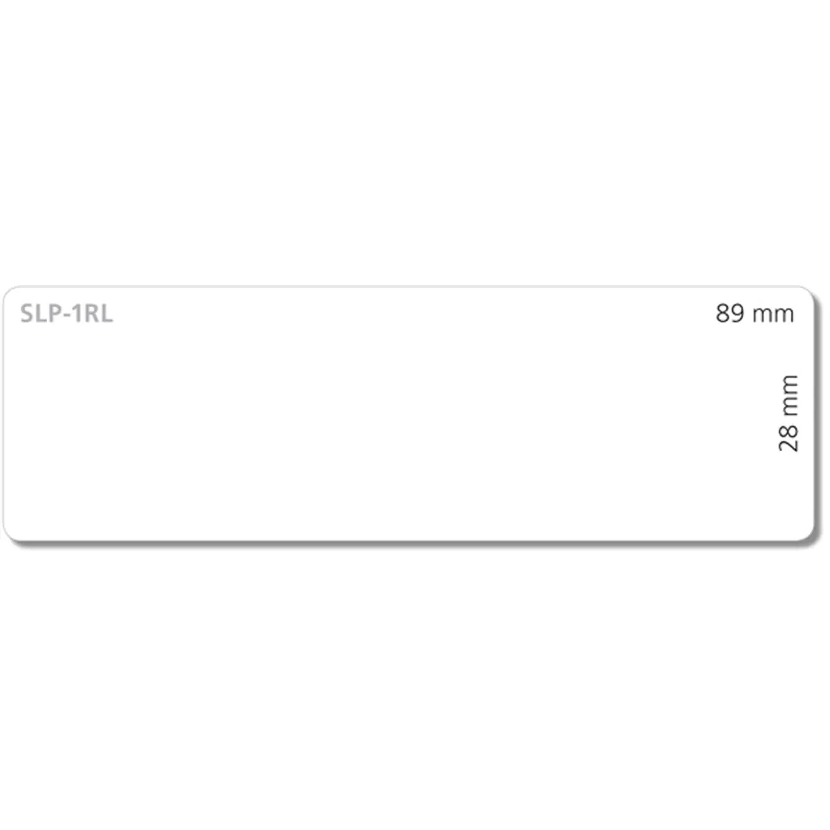 Seiko Instruments SLP-1RL - Permanent-Adressklebeetiketten - weiß - 28