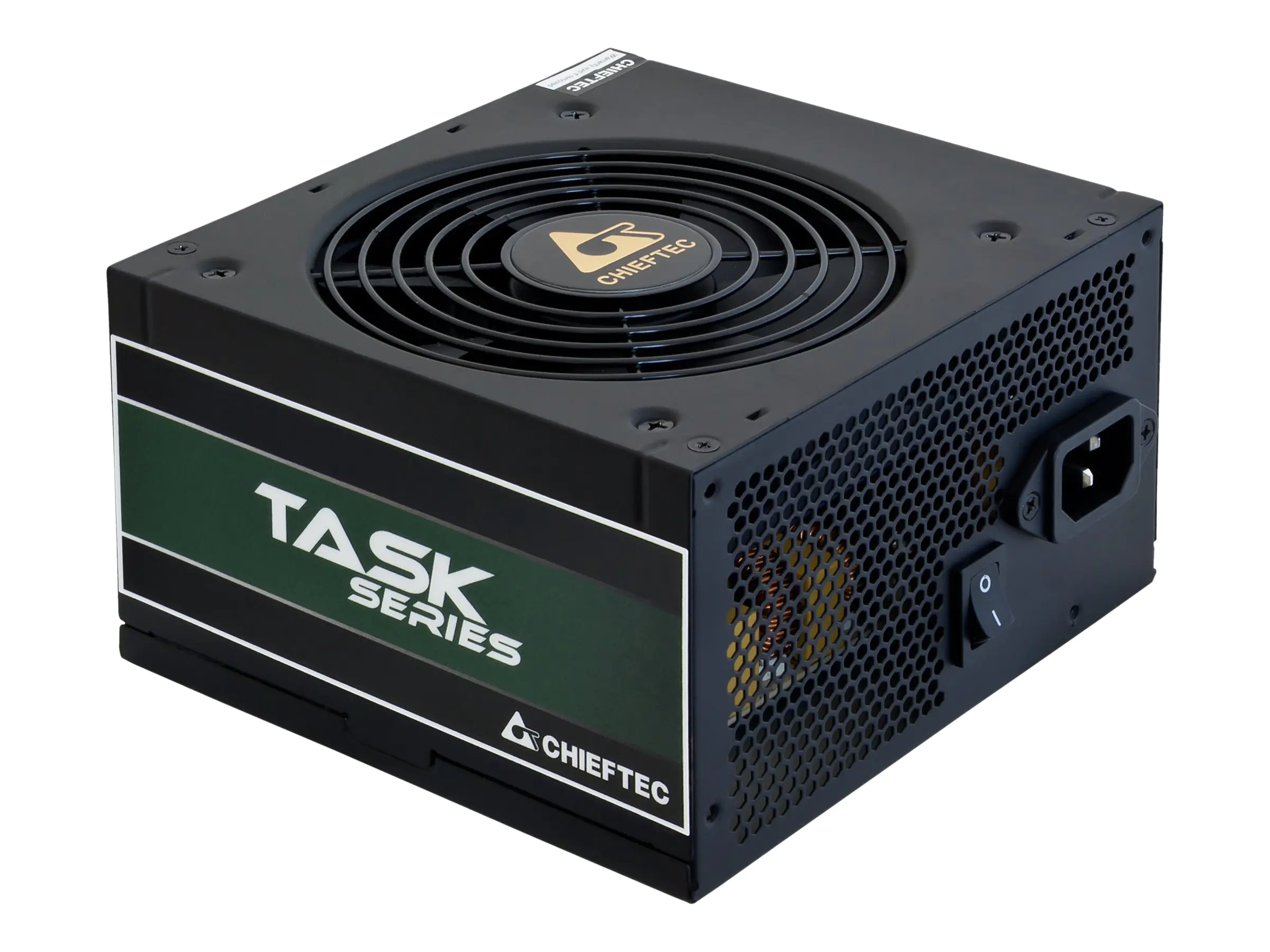 Chieftec TASK Series TPS-600S - Netzteil (intern) - ATX12V 2.3/ EPS12V/ PS/2 - 80 PLUS Bronze - Wechselstrom 100-240 V - 600 Watt - aktive PFC