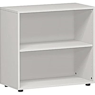 Geramöbel Regal Flex S-382001-L 2OH 2Böden 800x752x400mm l.grau Geramöbel Regal Flex S-382001-L 2OH 2Böden 800x752x400mm l.grau