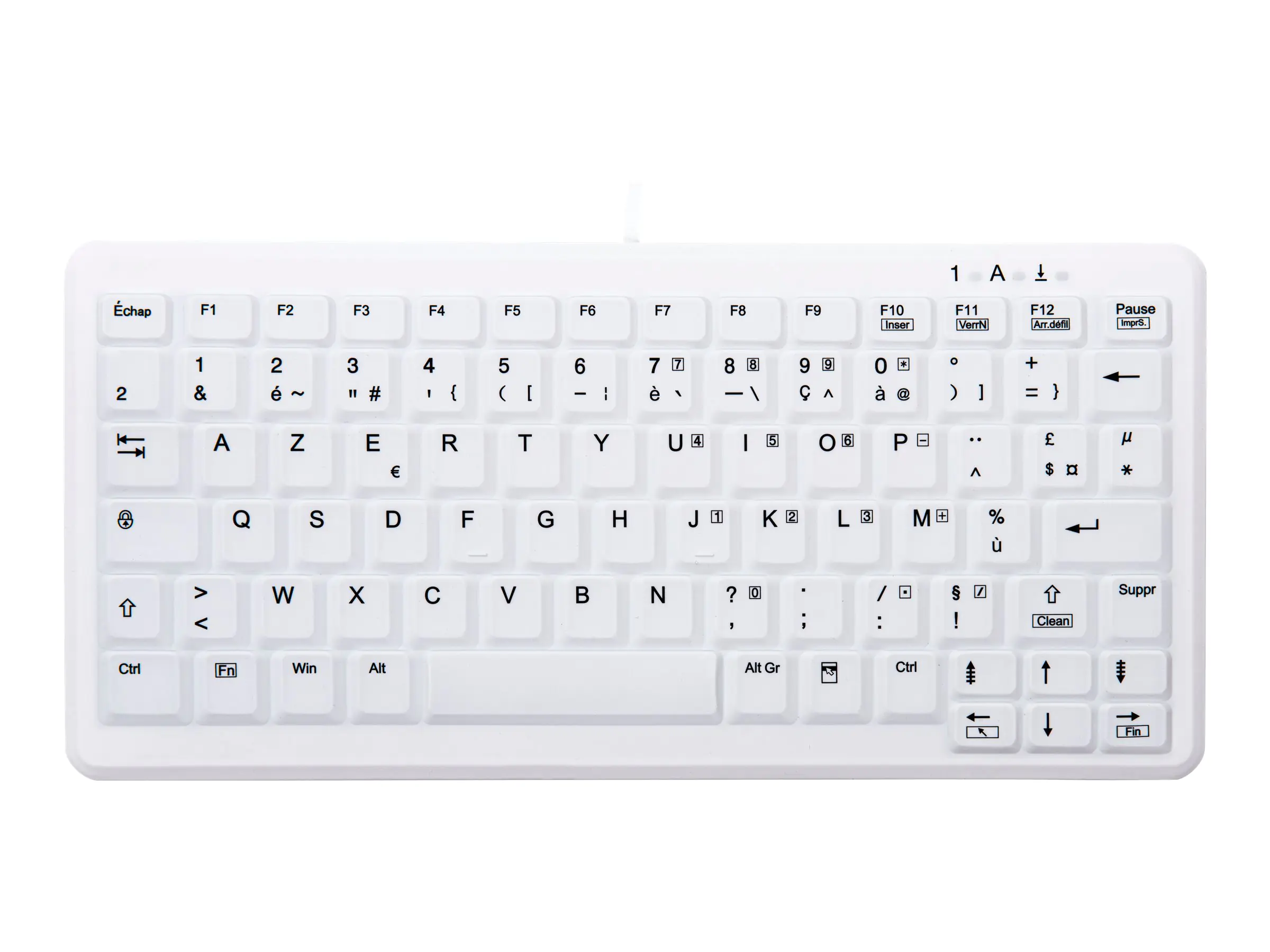 Active Key MedicalKey AK-C4110 - Tastatur - USB - Französisch - weiß
