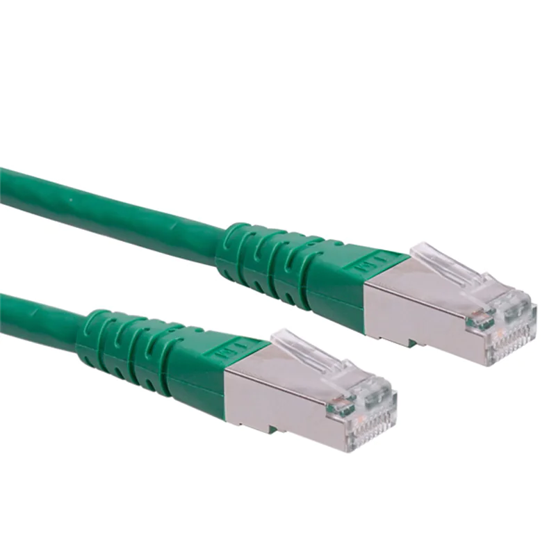 Roline - Patch-Kabel - RJ-45 (M) zu RJ-45 (M) - 5 m - SFTP - CAT 6 - grün Roline - Patch-Kabel - RJ-45 (M) zu RJ-45 (M) - 5 m - SFTP - CAT 6 - grün