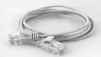WANTEC 7236 - 15 m - Cat6a - U/UTP (UTP) - RJ-45 - RJ-45 - Weiß