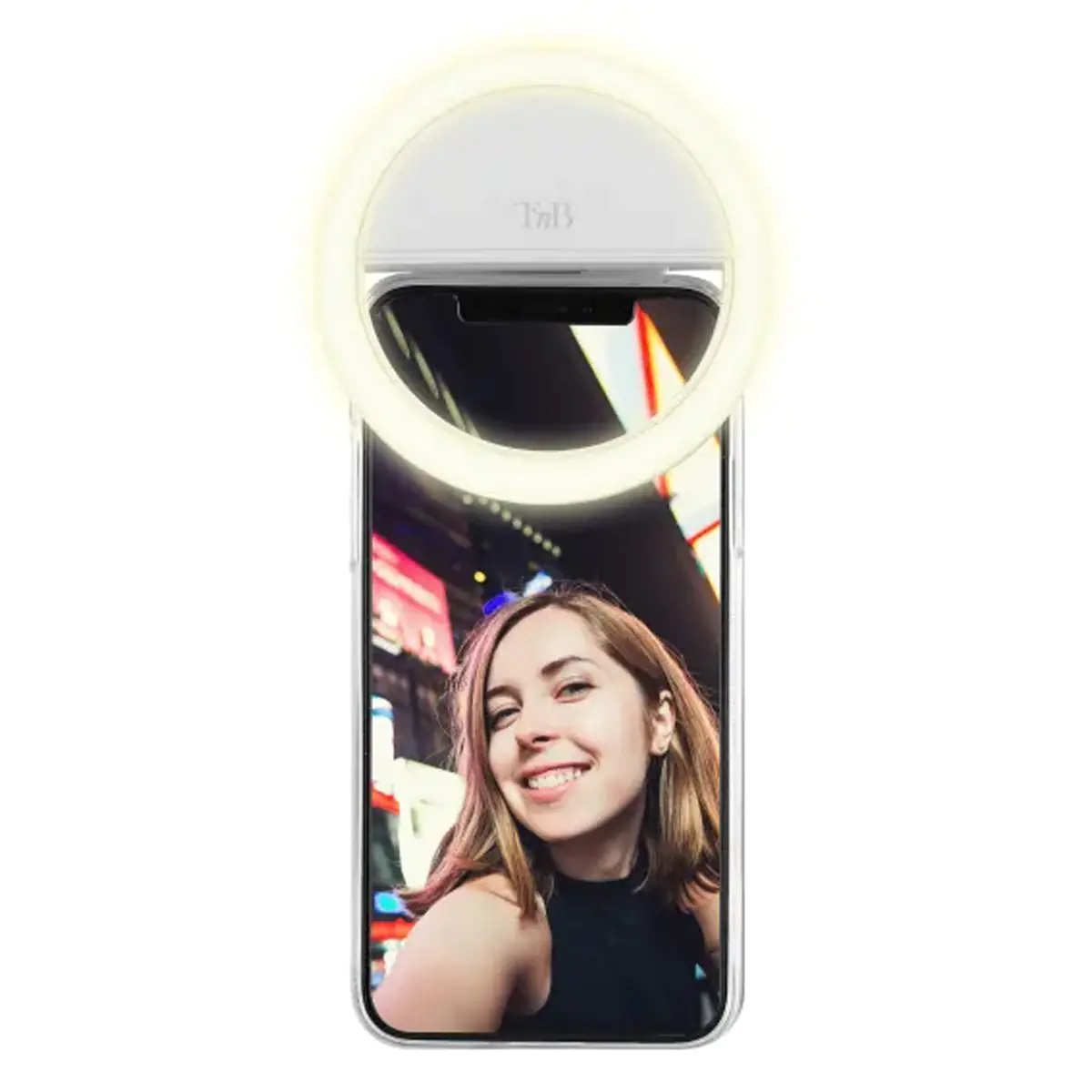 TNB ANNEAU LUMINEUXÀÉCLAIRAGE LED POUR SMARTPHONE T'NB INFLUENCE