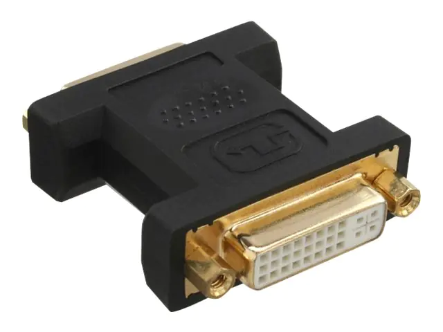 InLine - DVI-Gender Changer - DVI-I (W) zu DVI-I (W) - Schwarz InLine - DVI-Gender Changer - DVI-I (W) zu DVI-I (W) - Schwarz
