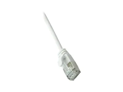 Roline Green - Patch-Kabel - RJ-45 (M) zu RJ-45 (M) - 30 cm - U/FTP - CAT 6a - halogenfrei, geformt, ohne Haken, verseilt - weiß