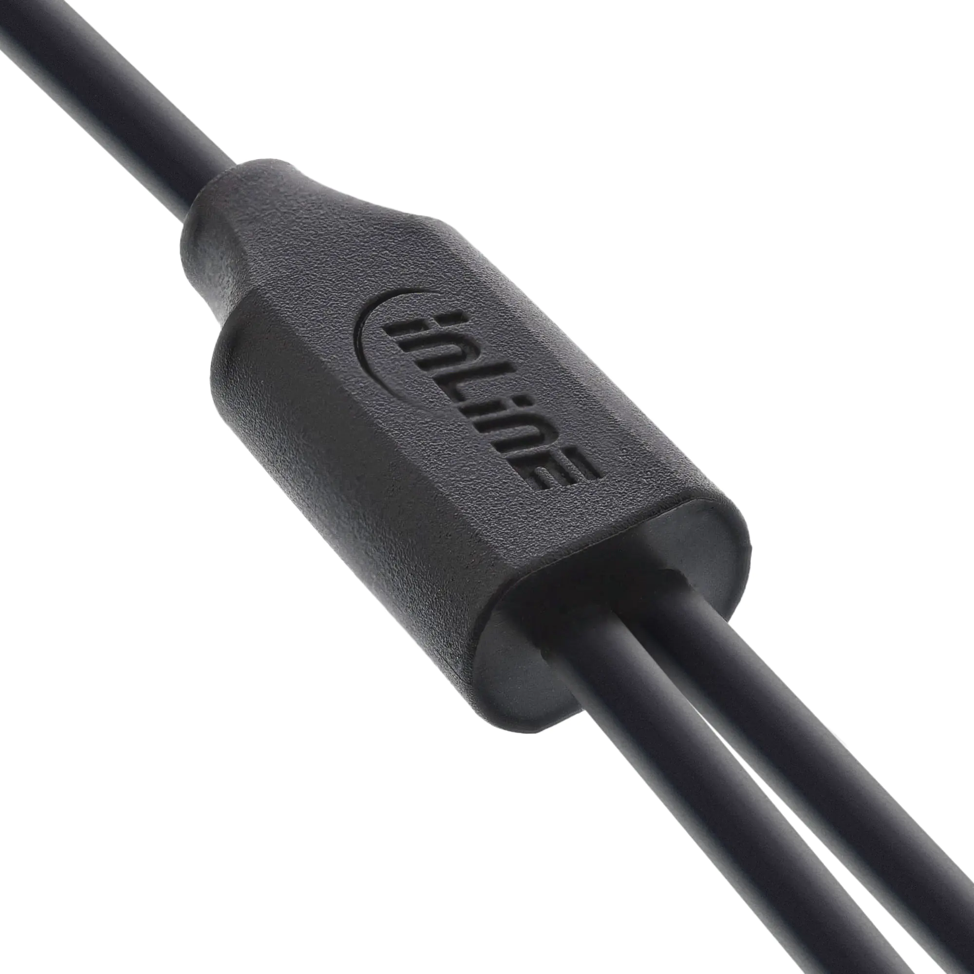 InLine USB 2in1 Y-Ladekabel 1x USB-A Stecker an 2x USB-C Stecker schwarz 0 - Kabel - Digital/Daten