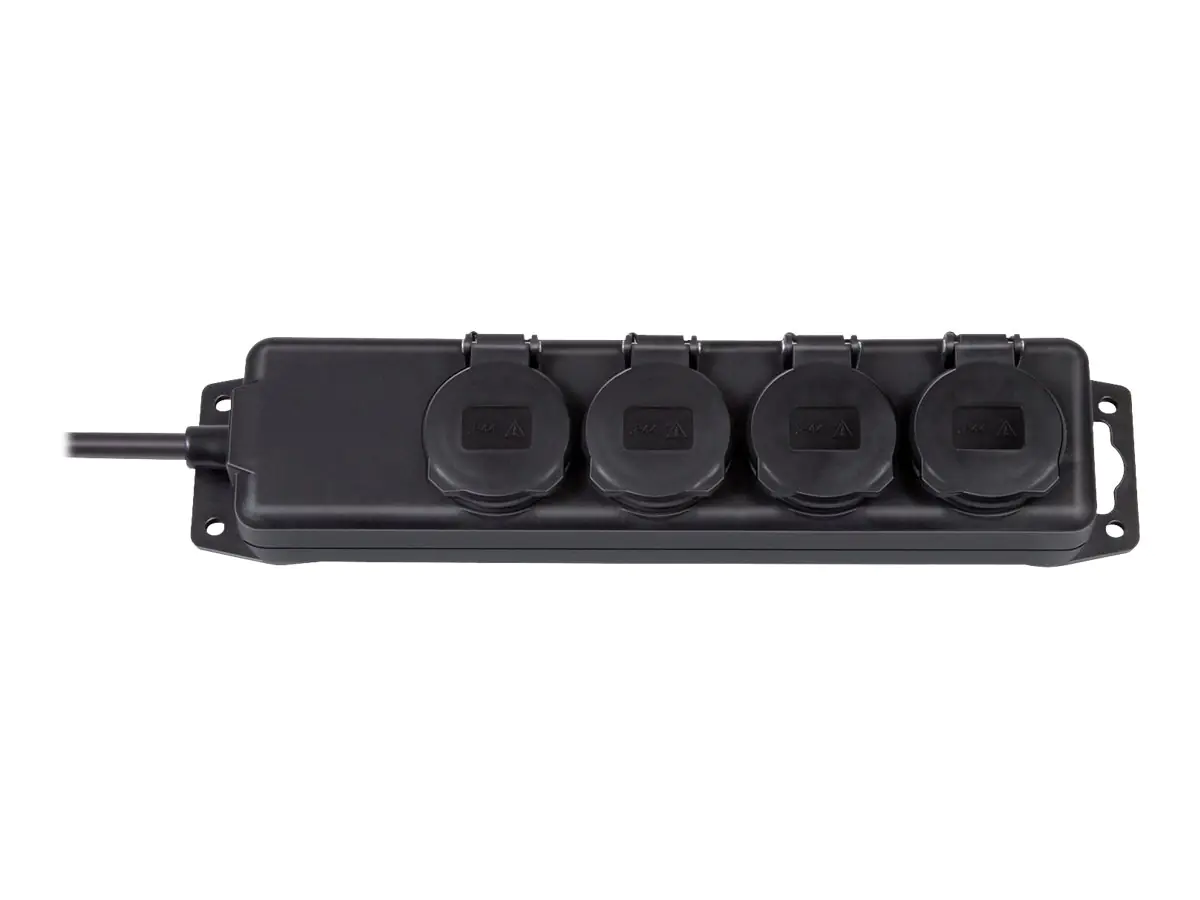 Brennenstuhl Extension socket IP44 4-way black 2m H07RN-F 3G1,5 - Steckdosenleiste - Wechselstrom 230 V - Ausgangsanschlüsse: 4 - 2 m Schnur Brennenstuhl Extension socket IP44 4-way black 2m H07RN-F 3G1,5 - Steckdosenleiste - Wechselstrom 230 V - Ausgangsanschlüsse: 4 - 2 m Schnur