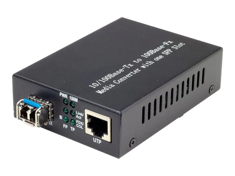 VALUE - Medienkonverter - 100Mb LAN - 10Base-T, 100Base-FX, 100Base-TX - RJ-45 / LC Multi-Mode - bis zu 500 m