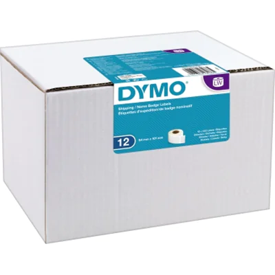 DYMO Versandetikett 13186 S0722420 54x101mm ws 2.640 Etik./Pack. DYMO Versandetikett 13186 S0722420 54x101mm ws 2.640 Etik./Pack.