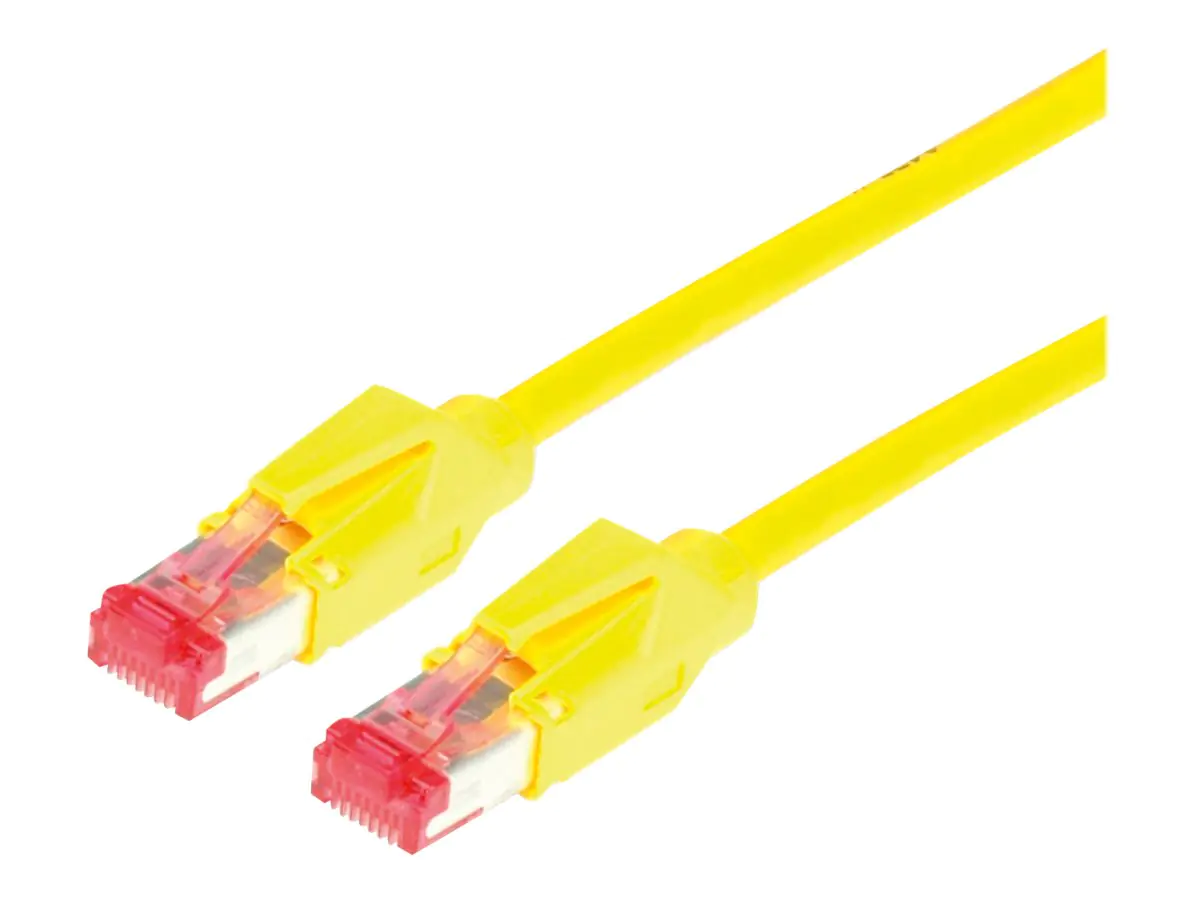 Secomp DRAKA UC400 S27 - Patch-Kabel - RJ-45 (M) zu RJ-45 (M) - 3 m - FTP - CAT 6 - halogenfrei - Gelb