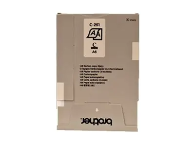 Brother Kohlepapier C251S A6 105 x 148 mm Doppelpack