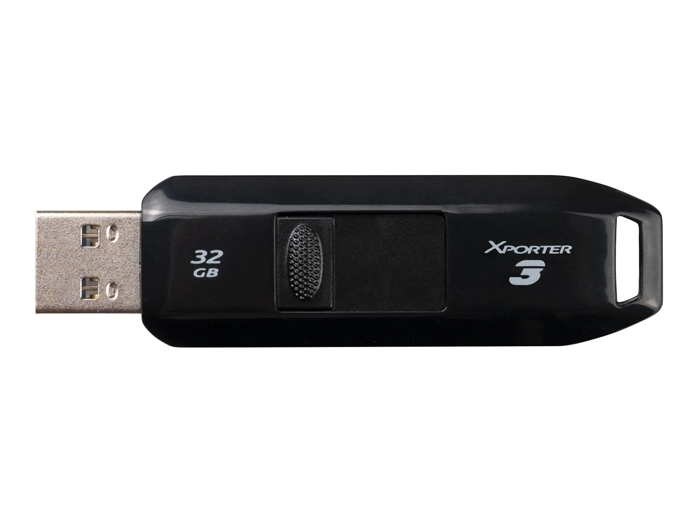 PATRIOT Memory Xporter 3 - 32 GB - USB Typ-A - 3.2 Gen 1 (3.1 Gen 1) - Dia - 10 g - Schwarz