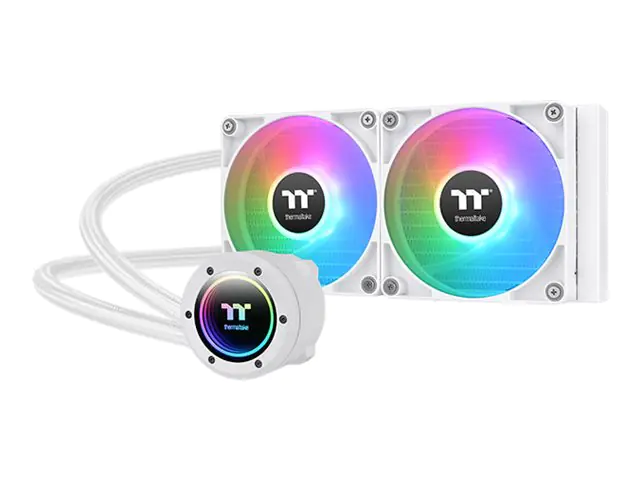 Thermaltake TH240 ARGB Sync V2 - Snow Edition - Prozessor-Flüssigkeitskühlsystem - Kühlergröße: