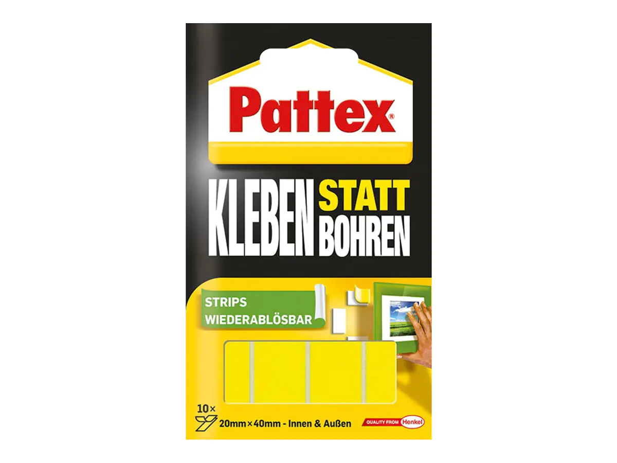Henkel Pattex - Montagekleber - 2 x 4 cm (Packung mit 9H PXMS1