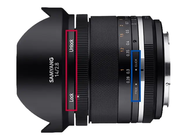 Samyang MF - Weitwinkelobjektiv - 14 mm - f/2.8 MK2