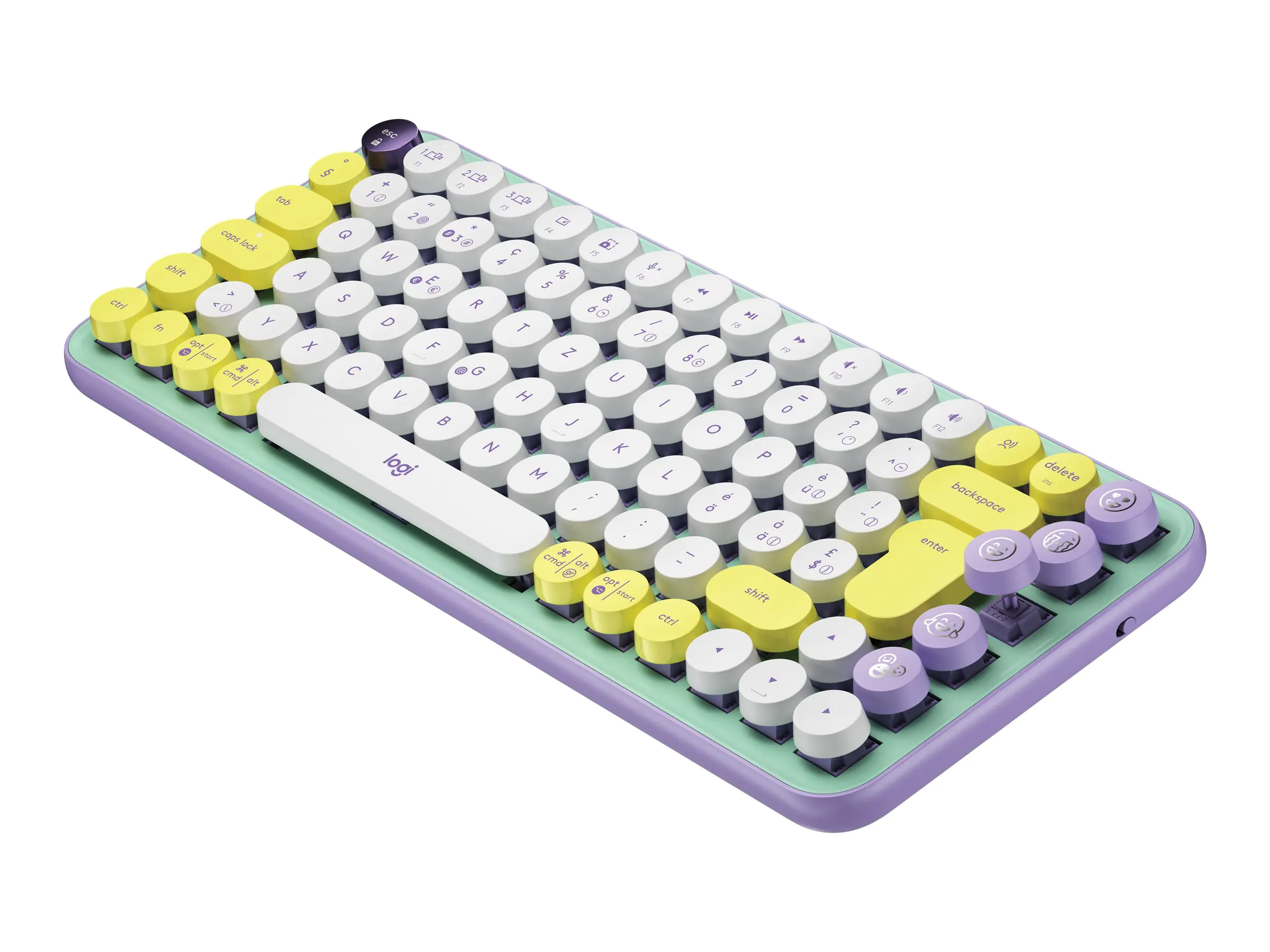 Logitech POP Keys - Tastatur - kabellos - Bluetooth 920-010821