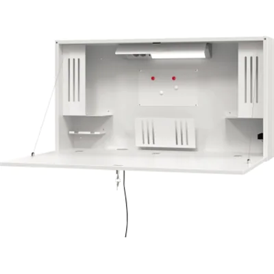 Hammerbacher Wandschreibtisch Mini Office VWO12/W/W