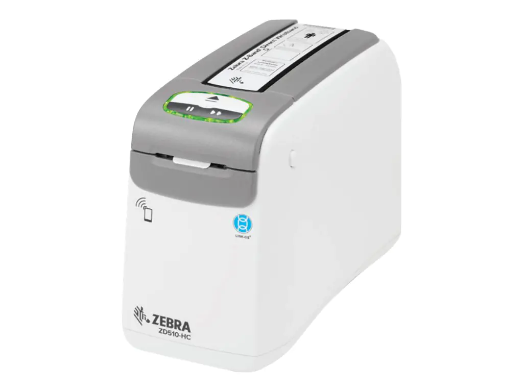 Zebra ZD510-HC - Etikettendrucker - Thermodirekt - Rolle (3,02 cm) - 300 dpi - bis zu 102 mm/Sek. - USB 2.0, LAN, USB-Host, Wi-Fi(ac), Bluetooth 4.0 LE Zebra ZD510-HC - Etikettendrucker - Thermodirekt - Rolle (3,02 cm) - 300 dpi - bis zu 102 mm/Sek. - USB 2.0, LAN, USB-Host, Wi-Fi(ac), Bluetooth 4.0 LE