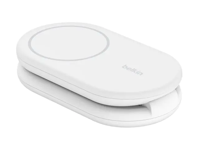 Belkin BoostCharge - Kabelloses Ladegerät - magnetisch, faltbar, mit Qi2 + AC-Netzteil