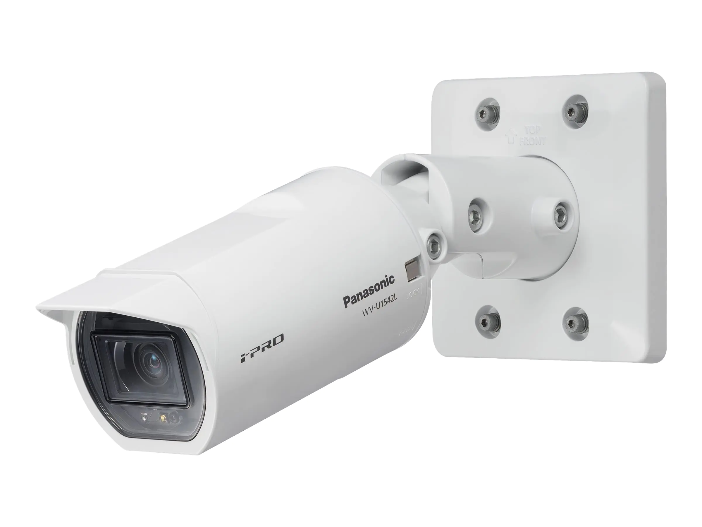 Panasonic i-Pro Extreme WV-U1542L - Netzwerk-Überwachungskamera - Außenbereich - staubdicht/wasserdicht/manipulationssicher - Farbe (Tag&Nacht) - 4 MP - 2560 x 1440 - motorbetrieben - LAN 10/100 - H.265 - DC 48 V / PoE