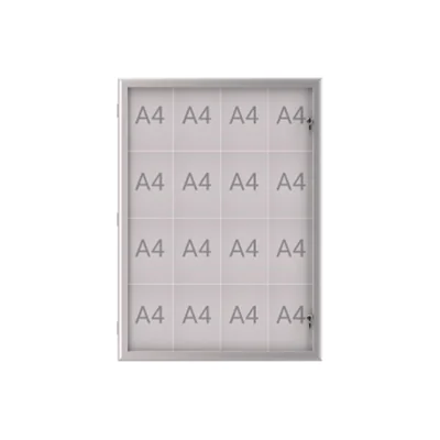 Jakob Maul GmbH MAUL Excite, 868 x 1216 mm, Porträt, Glas, Stahl, Aluminium, 1 Tür(en), 956 mm 6654408
