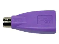 CHERRY - Tastaturadapter - PS/2 (M) zu USB (W) - violett