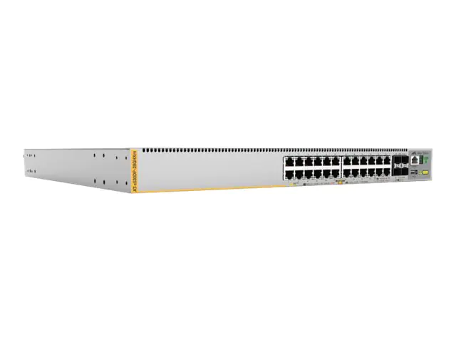 Allied Telesis AT x530DP-28GHXm - Switch - L3 - managed - 20 x 10/100/1000 (PoE+) + 4 x 100/1000/2.5G/5G (PoE++) + 4 x 1 Gigabit / 10 Gigabit SFP+ - an Rack montierbar - PoE++