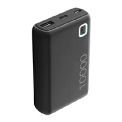 cellularline Powerbank ESSENCE Eingang: Mico-USB-B, USB-C, Ausgang: USB-A inkl. USB-C-Kabel schwarz