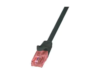 LogiLink PrimeLine - Patch-Kabel - RJ-45 (M) zu RJ-45 (M) - 3 m - SFTP, PiMF - CAT 6 - halogenfrei - Schwarz