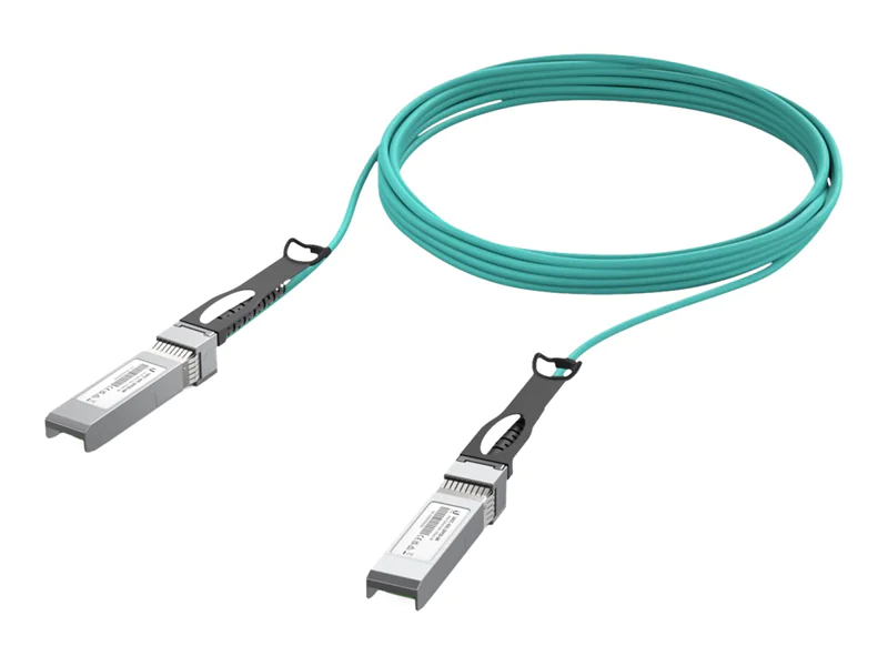Ubiquiti 25GBase-AOC Direktanschlusskabel - SFP28 zu SFP28 - 5 m - 3 mm - Glasfaser - Active Optical Cable (AOC) UACC-AOC-SFP28-5M