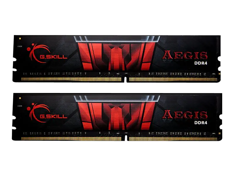 G.Skill AEGIS - DDR4 - kit - 16 GB: 2 x 8 GB - DIMM 288-PIN - 3000 MHz / PC4-24000 - CL16 - 1.35 V - ungepuffert - non-ECC