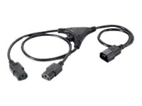 Equip - Netz-Splitter - power IEC 60320 C13 zu IEC 60320 C14 - 1.6 m