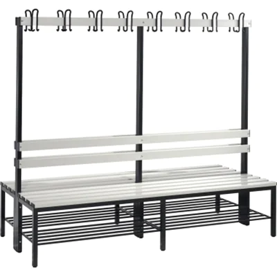 C+P Garderobenbank 8052210S10043 Schuhrost 1650x1960x756mm sgr/lgr C+P Garderobenbank 8052210S10043 Schuhrost 1650x1960x756mm sgr/lgr