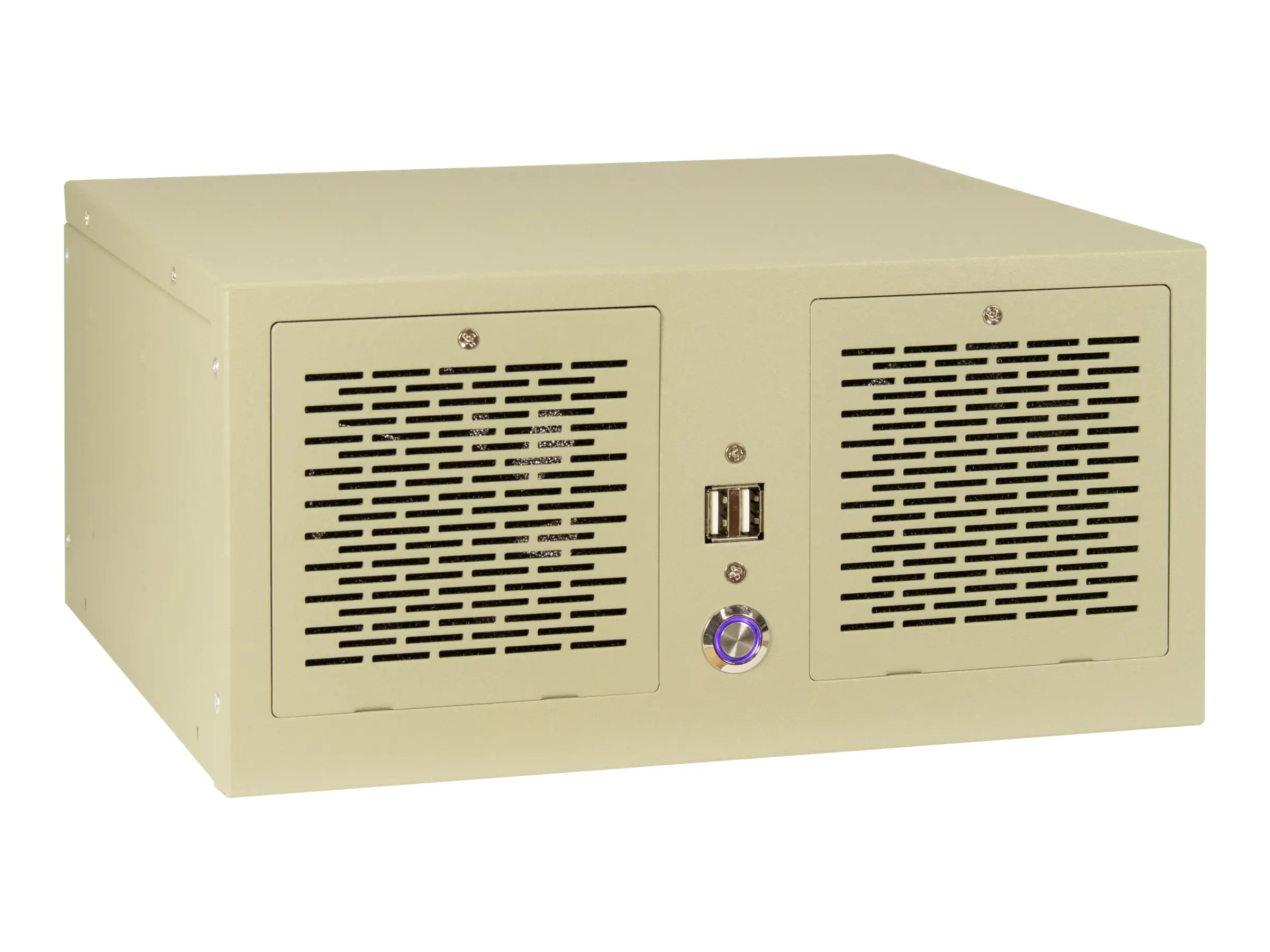 Inter-Tech IPC S34N - Tower - Mini-ITX - keine Spannungsversorgung (FlexATX) - USB