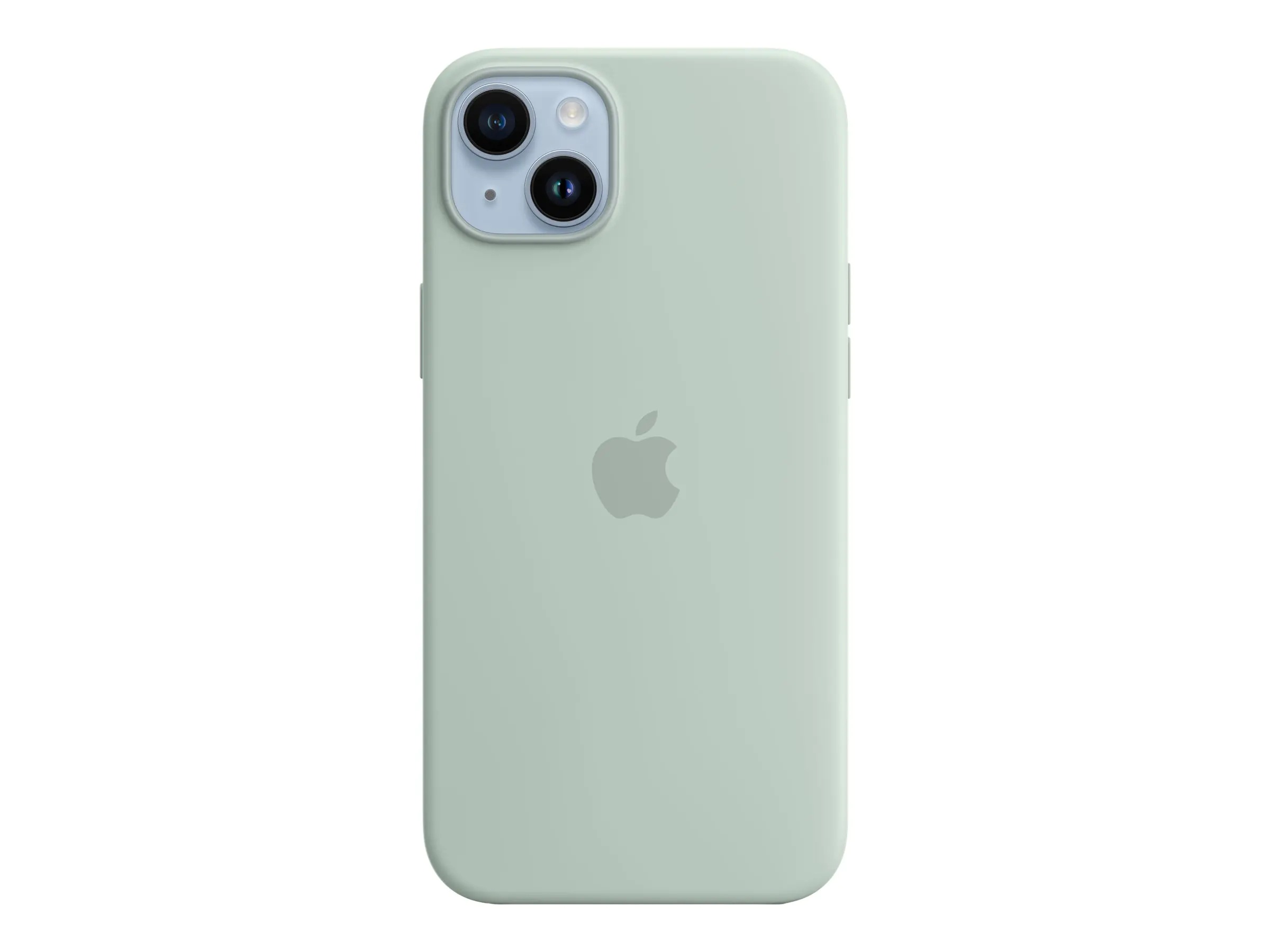 Apple - Hintere Abdeckung für Mobiltelefon - kompatibel mit MagSafe - Silikon - succulent - für iPhone 14 Plus