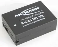 Ansmann A-Can NB 10 L - Batterie - Li-Ion - 850 mAh - für Canon PowerShot G1 X, G15, G3 X, SX40 HS, SX50 HS, SX60 HS