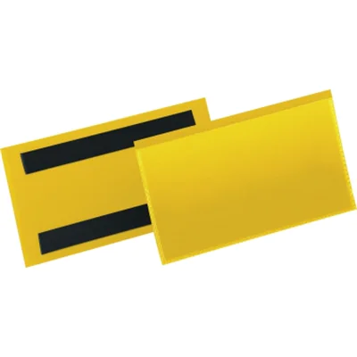 DURABLE Etikettentasche 174204 150x67mm magn. ge 50 St./Pack. DURABLE Etikettentasche 174204 150x67mm magn. ge 50 St./Pack.
